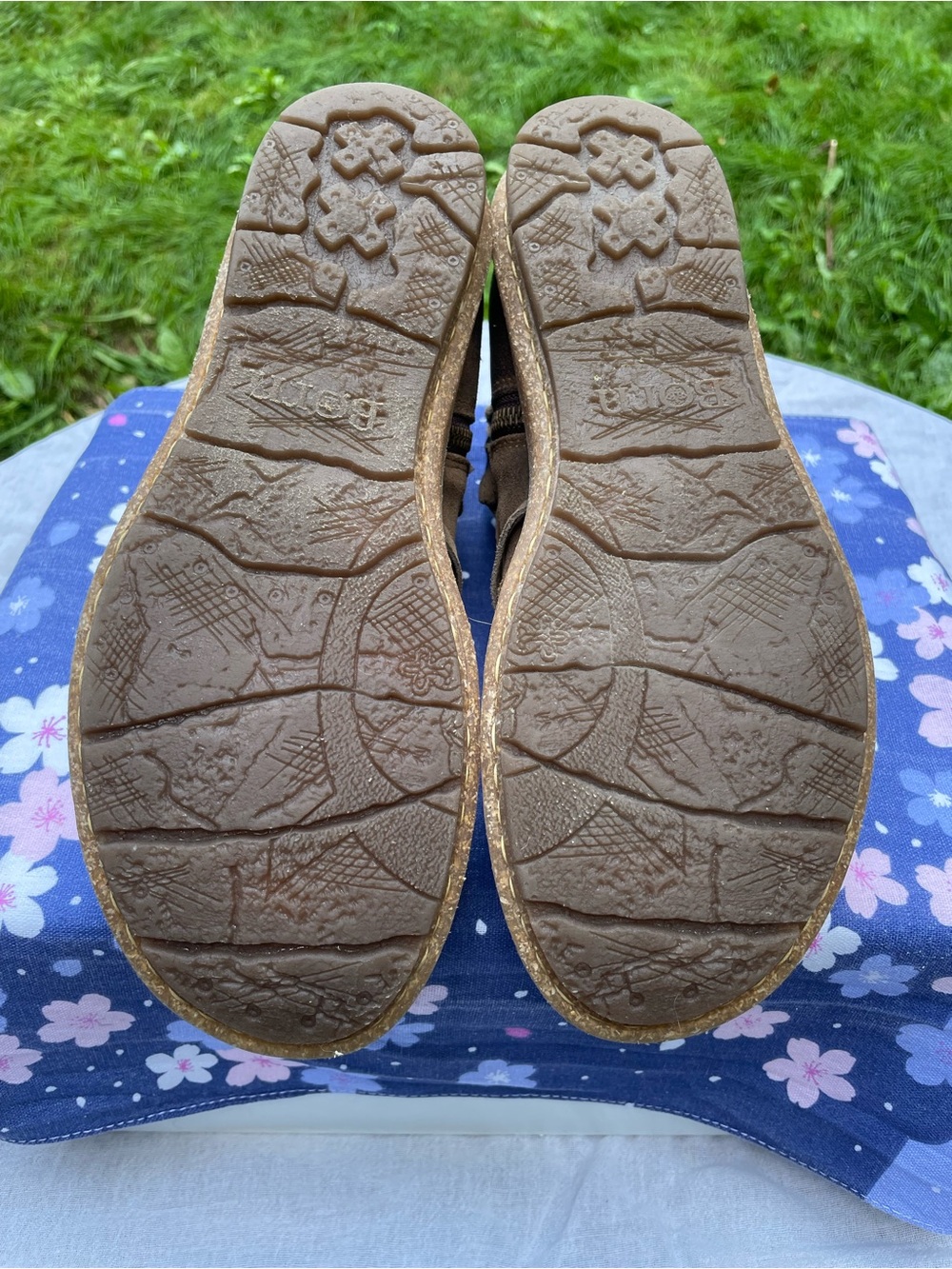 Børn Tarkiln Leather/Suede Wrap Ankle Booties Size 8/Euro 39 - Picture 3 of 7